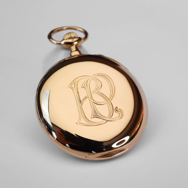 A. Lange & Söhne Lepine Taschenuhr Gelbgold - Bild 6 